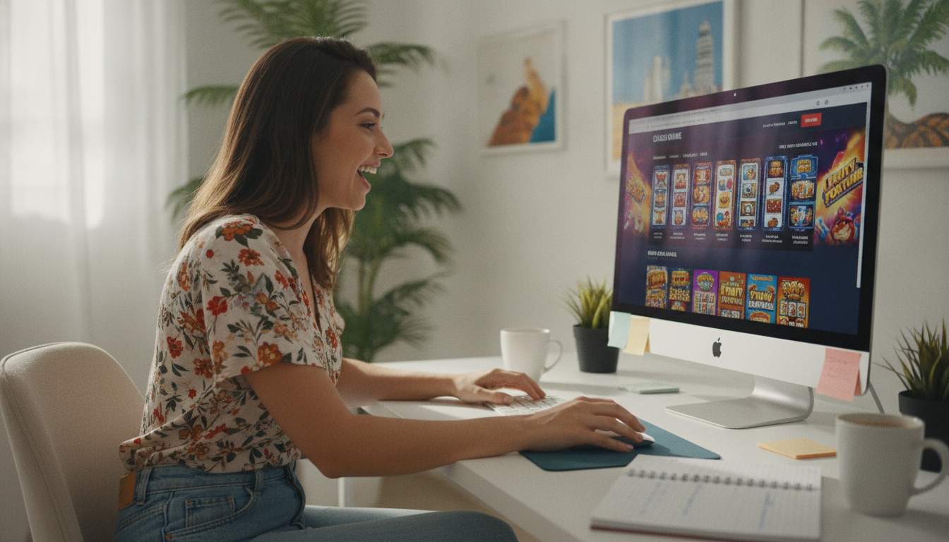 Instruções de jogo de slots